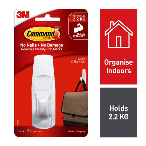 Command Large Hook White (2.2kg) - image 2