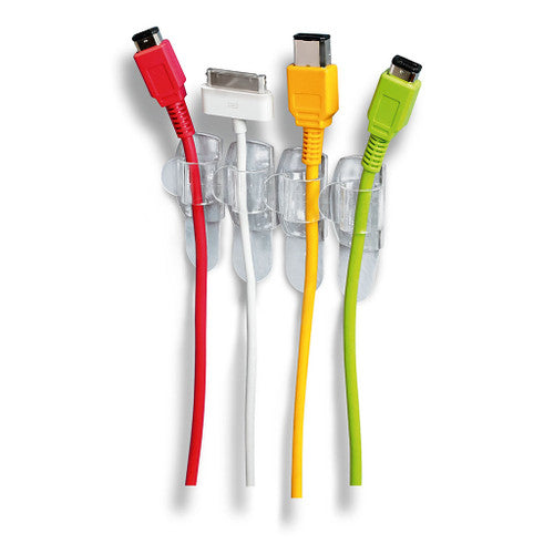 Command Round Cord Clips Medium Clear 10mm - image 5