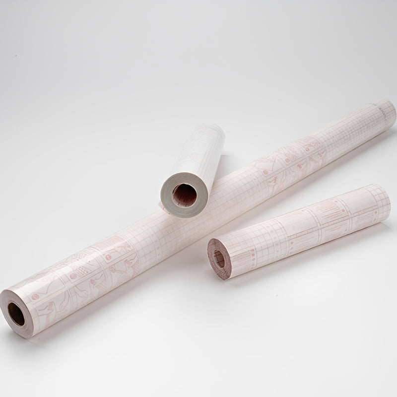 Studio image featuring multiple rolls of ConTact Premium 80 Mic Book Covering Film against a white background. The rolls clearly display the protective film, printed backing grid and compact roll design suitable for schools, offices and libraries.