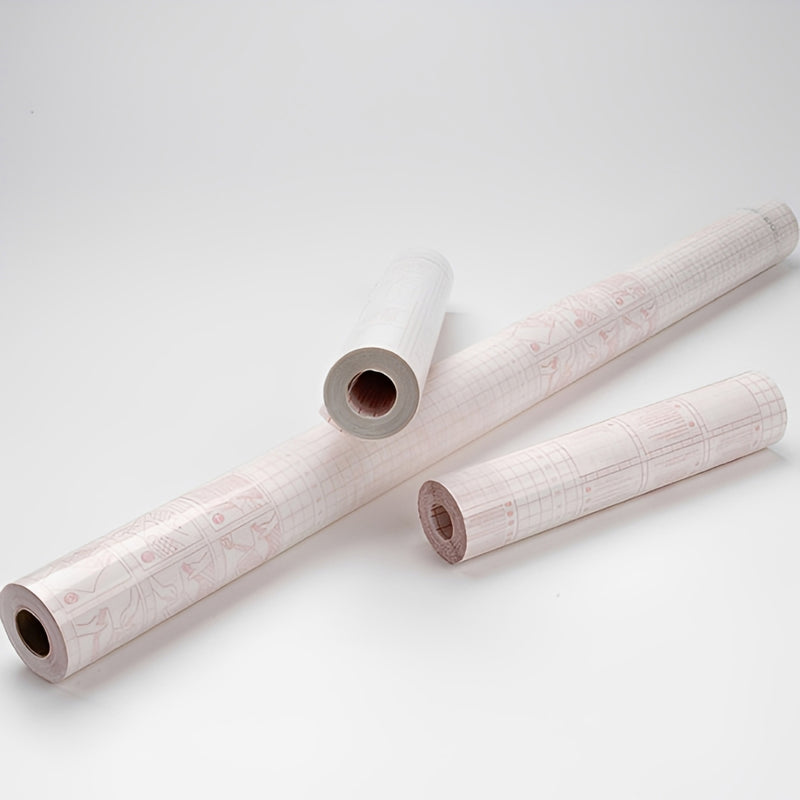 Studio image showing multiple ConTact Premium Book Covering Film rolls against a clean white background. The rolls display the printed backing grid and compact design, illustrating a practical bulk solution for schools, libraries and offices.