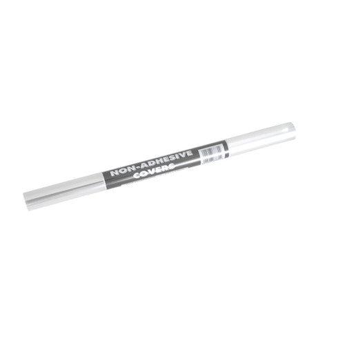 Contact clear non-adhesive book cover roll, 80 micron, 2m x 450mm, box of 36