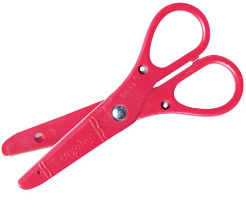 Crayola kids safety scissors suitable for left and right handed children aged 3 and up