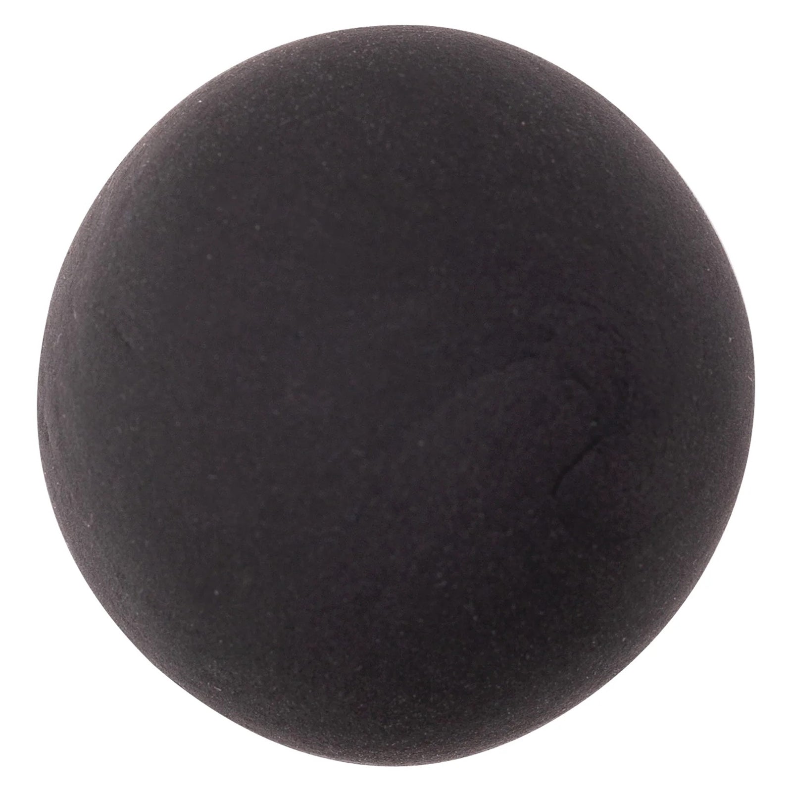 Close up view of a perfectly rounded ball of black CreativeClay against a plain background. The image showcases the clay's smooth consistency, rich colour and soft mouldable texture ideal for shaping and sculpting.