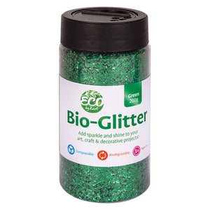 Creative School Supply Bio Glitter 200g Green - image 1