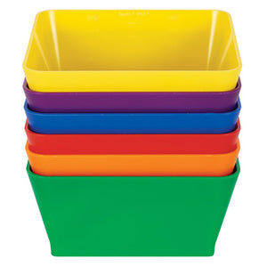 Creative School Supply Coloursorts Square Organiser Bowls Pack of 6 - image 1