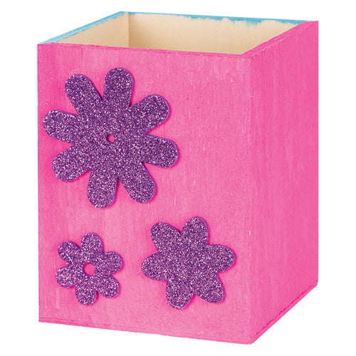 Creative School Supply Pencil Holder Square - image 5