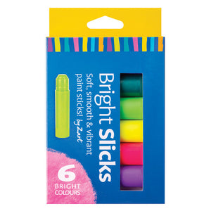 Creative School Supply Slicks Bright by Zart Pack of 6 - image 1