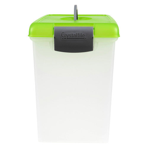 Crystalfile carry case open showing internal rails for foolscap suspension files