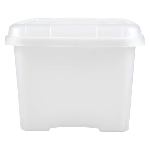 Crystalfile Porta Box open showing internal rails for suspension files