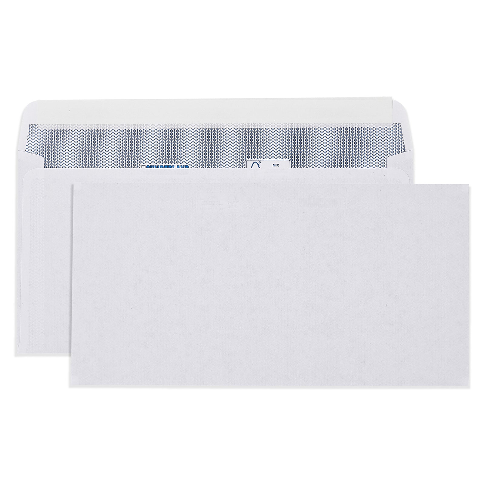 Cumberland DLX White Laser Strip Seal Security Envelopes Box 500 - image 1