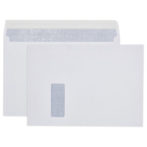 Cumberland 612344 C4 window secretive mailer strip seal 229 x 324mm hero view for A4 document dispatch with address window and content privacy