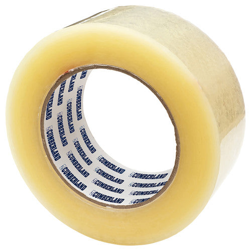 Cumberland 7149 packaging tape 45 micron 48mm x 75m clear, acrylic, pack of 6 rolls