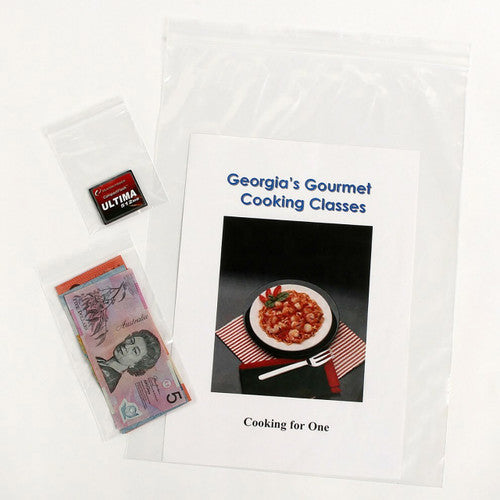 Cumberland Press Seal Plastic Bags 40 x 50mm 40 Micron Pack 100 - image 2