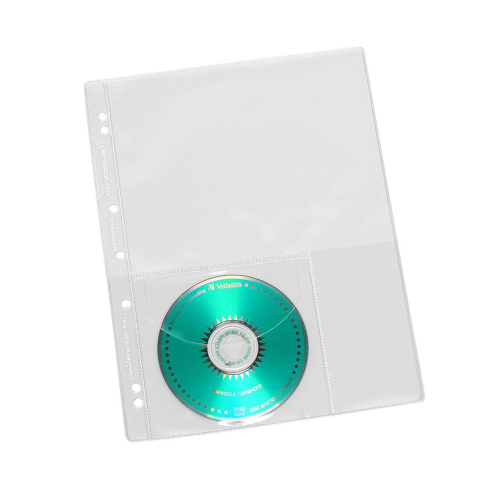 Cumberland Sheet Protectors A4 200 Micron Clear Pack of 10-1