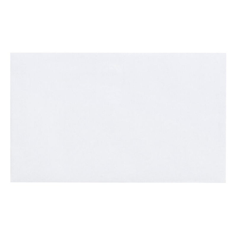 Cumberland 623004 plain white 11B envelope, 90 x 145mm, photographed face on with a clean front ready for an address