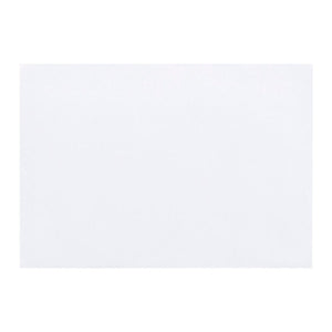 Cumberland 623003 plain white C6 wallet envelope, 114 x 162mm, shown face on against a white background with no window
