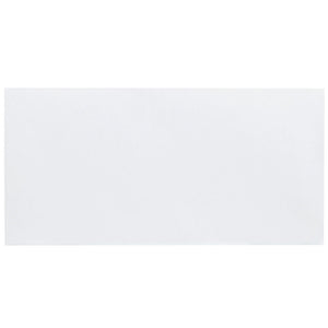 Cumberland 623006 plain white DL envelope, 110 x 220mm, shown face on with a blank front and no window