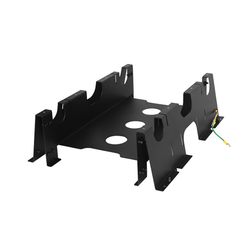 CyberPower DSCRA30009 black cold rolled steel cable management trough system for IT rack installations