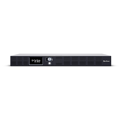CyberPower 1500VA rackmount UPS multifunction LCD display close-up