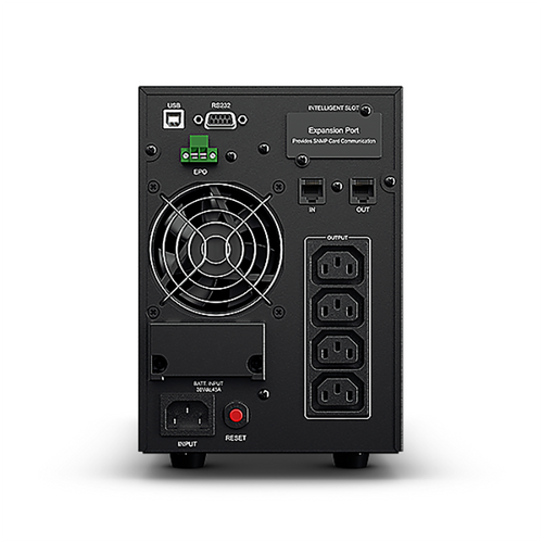 CyberPower 1500VA UPS unit in a server room environment providing power protection