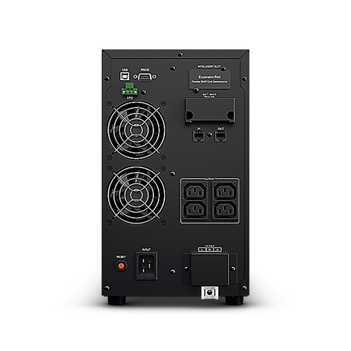 CyberPower OLS2000E uninterruptible power supply in a server room rack environment