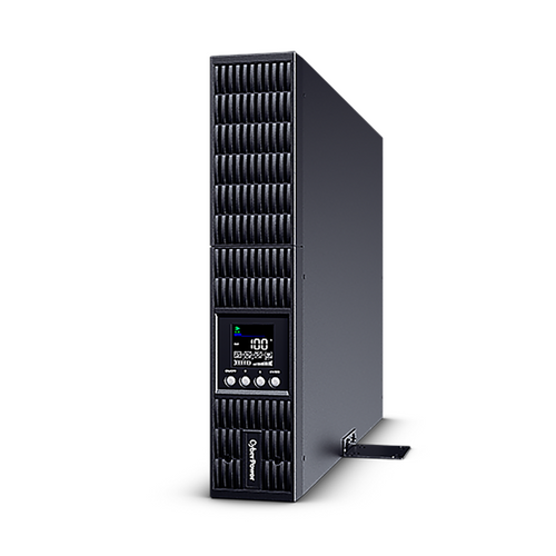 CyberPower OLS3000ERT2UA UPS in rack-mount configuration for server room installation