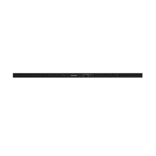 CyberPower PDU41404 0U vertical rackmount switched PDU with LCD display and Ethernet module