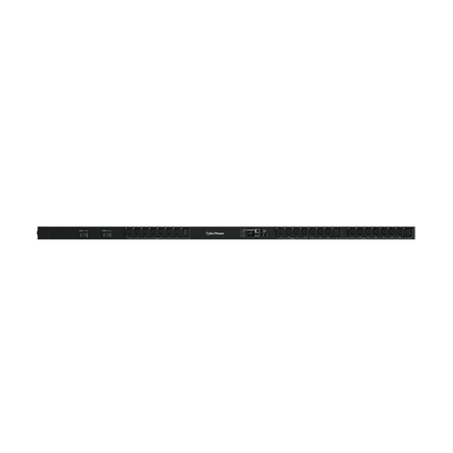 CyberPower DSPDU41405 0U vertical rackmount switched PDU with colour LCD display and Ethernet management module