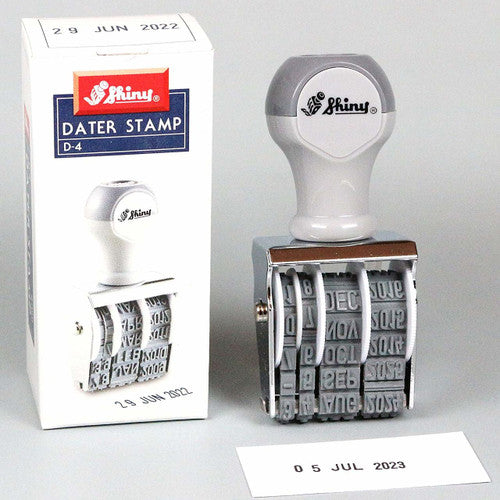 Staedtler Shiny Line Date Stamp 4mm Non Self-Inking 9SD-4