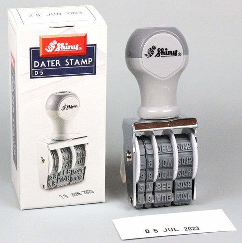 Staedtler Shiny Line Date Stamp 3mm Non Self-Inking 9SD-5