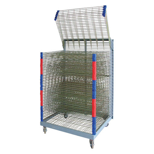 Creative School Supply Drying Rack 50 Shelves Spring Loaded