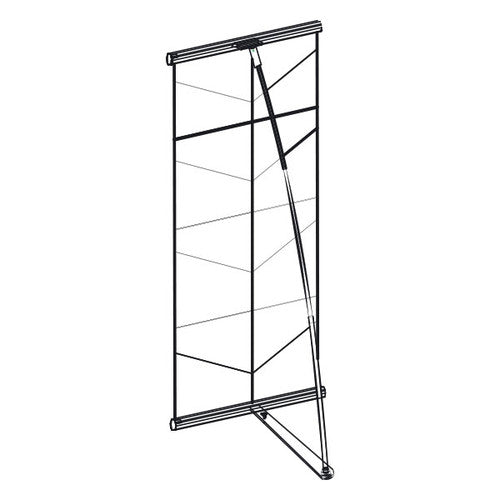 Deflecto Portable Mesh Exhibition Stand 8 Pocket A4