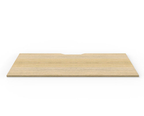 Rapidline Scalloped Table Top 1800 x 750 x 25mm Only Natural Oak