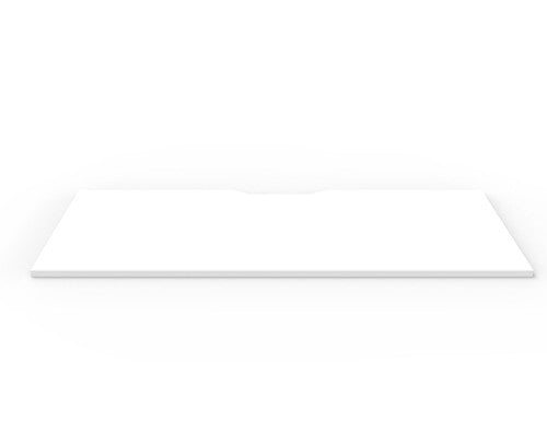 Rapidline Scalloped Table Top 1800 x 750 x 25mm Only Natural White