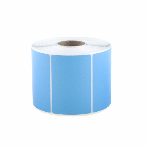 Bala Direct Thermal Labels Permanent Adhesive Perforated 100 x 175mm Blue Roll of 1000