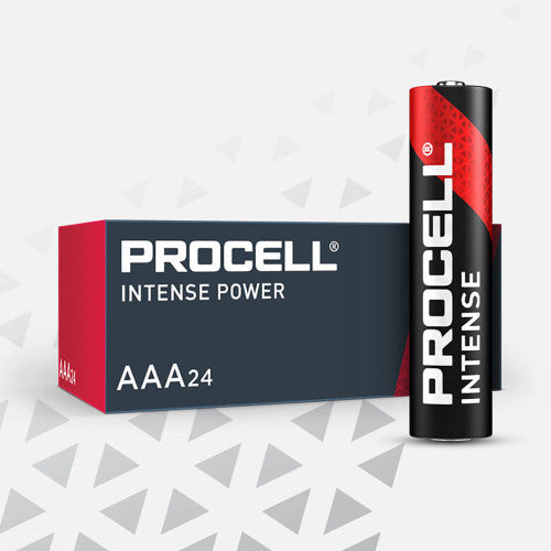 Procell Intense Power Alkaline AAA 1.5V Battery Pack of 24