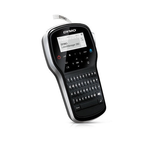 Dymo LabelManager 280P rechargeable handheld labeller with USB PC and Mac connectivity