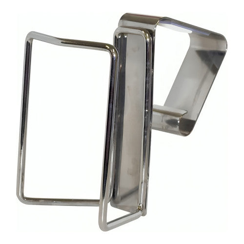 Deb Cutan stainless steel metal bracket for 400ml bottles, pack of 30