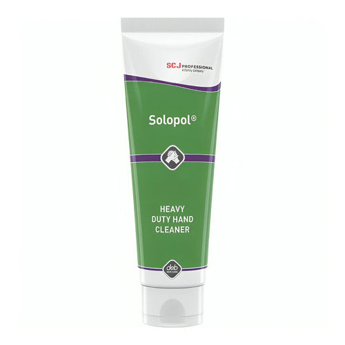 Deb Stoko Solopol Solvent-Free Heavy Duty Hand Cleaner 250ml pack of 12 pump bottles for industrial use
