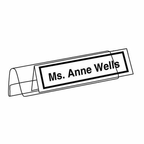 Deflecto Desk Tent Style Sign Holder A4 Landscape - image 6