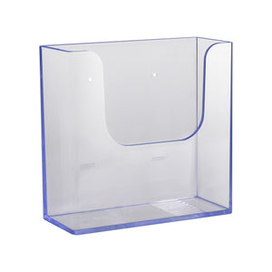 Deflecto extra-capacity A5 wall brochure holder, front view