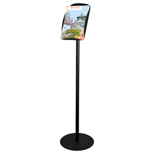 Deflecto Foyer Brochure Stand A4, front product view