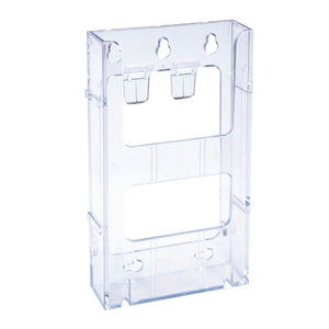 Deflecto Lit-Loc DL interlocking brochure holder, front view