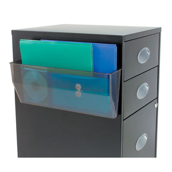 Deflecto magnetic wall pocket mounted and holding documents