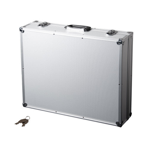 Deflecto portable A4 display stand, full product shot