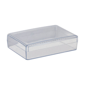 Deflecto Small Business Card Box, front product view