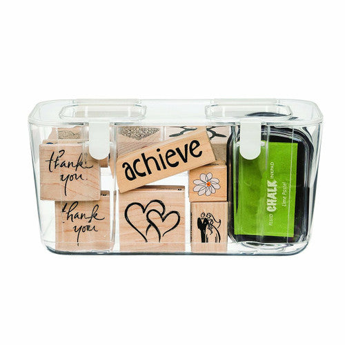 Deflecto Stackable Caddy Organiser Medium Container - image 5