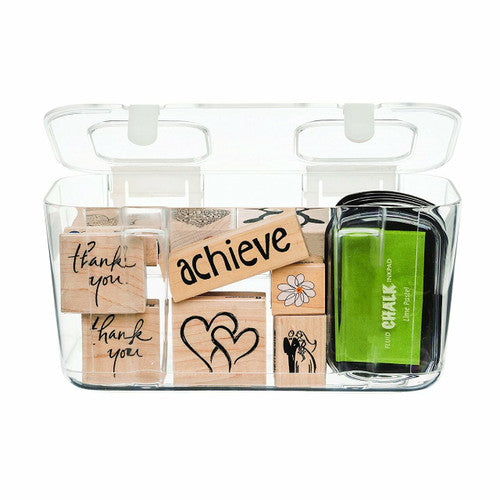 Deflecto Stackable Caddy Organiser Medium Container - image 6