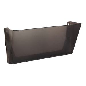 Deflecto smoke foolscap stackable wall pocket, front view