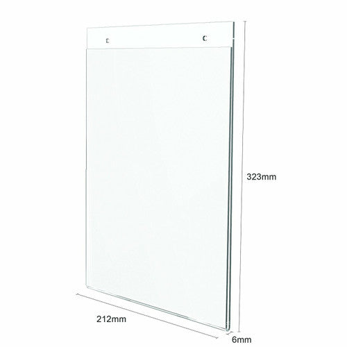 Deflecto Wall Mount Sign Holder A4 Portrait - image 10